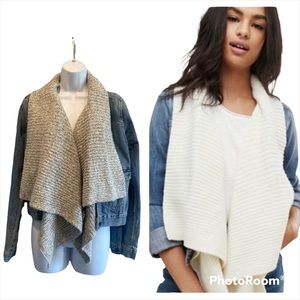 Abercrombie & Fitch Knit Lined Denim Jacket XS